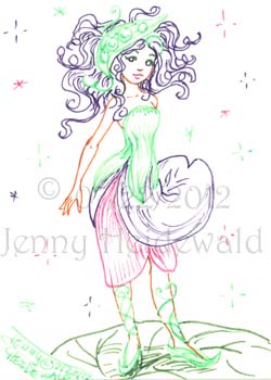 Princess of Peas by Jenny Heidewald